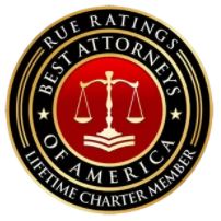 Rue Ratings - Best Attorneys of America - Lifetime Charter Member - logo and link