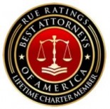 RUE Ratings Best Attorneys of America Lifetime Charter Member Logo and Link