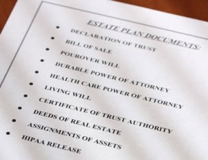 California Estate Planner Attorney in Glendale - Estate Planing Document Photo
