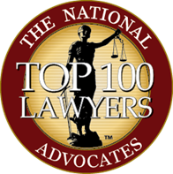 The National Advocates - Top 100 Lawyers - logo and link